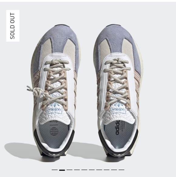 Adidas Retropy E5 Low Aluminium Silver Violet W - HQ4281 Size 8.5 - Picture 2 of 16